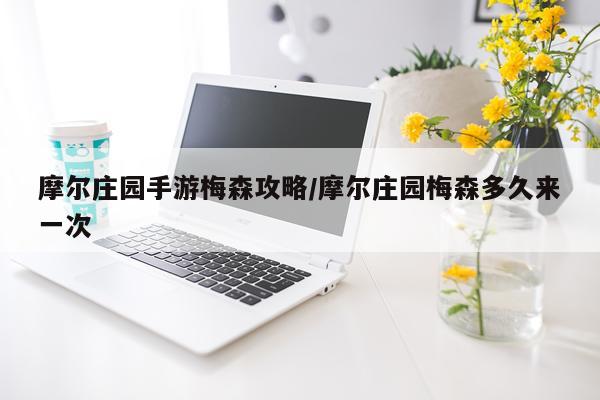 摩尔庄园手游梅森攻略/摩尔庄园梅森多久来一次