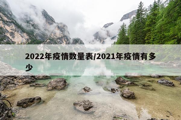 2022年疫情数量表/2021年疫情有多少