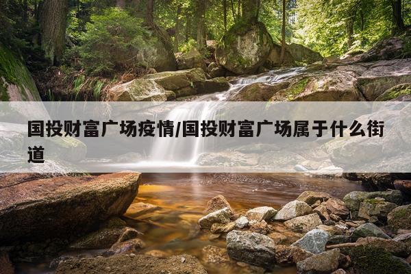 国投财富广场疫情/国投财富广场属于什么街道