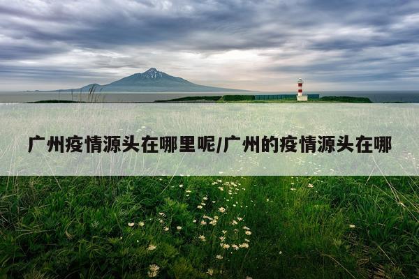 广州疫情源头在哪里呢/广州的疫情源头在哪