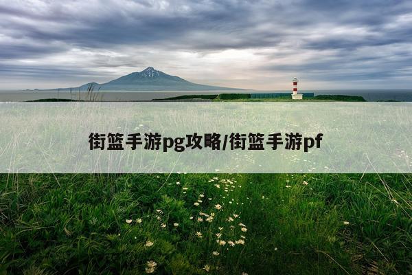 街篮手游pg攻略/街篮手游pf