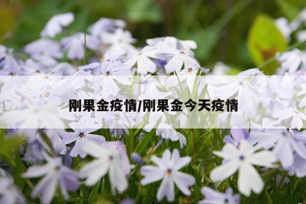 刚果金疫情/刚果金今天疫情