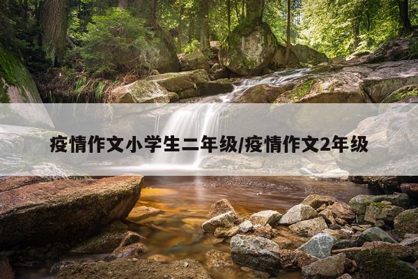 疫情作文小学生二年级/疫情作文2年级