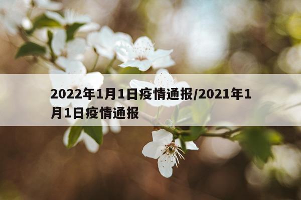 2022年1月1日疫情通报/2021年1月1日疫情通报
