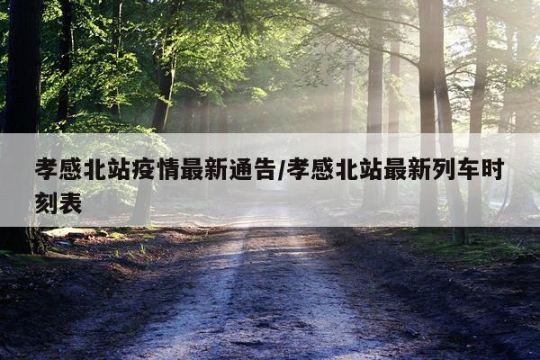孝感北站疫情最新通告/孝感北站最新列车时刻表