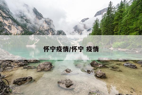 怀宁疫情/怀宁 疫情