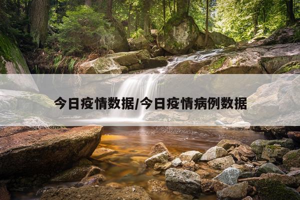 今日疫情数据/今日疫情病例数据