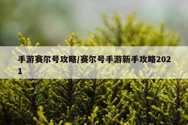 手游赛尔号攻略/赛尔号手游新手攻略2021