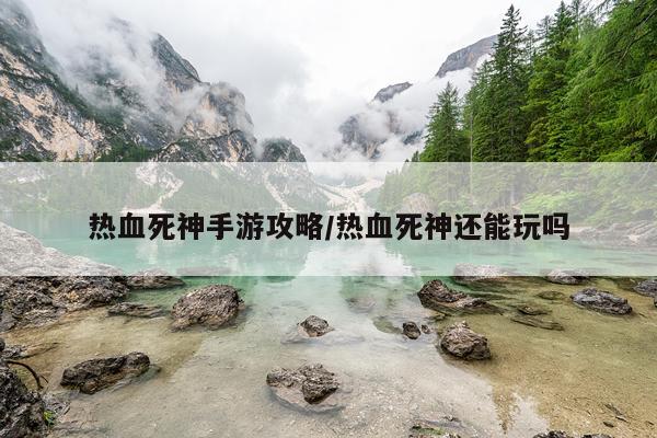 热血死神手游攻略/热血死神还能玩吗