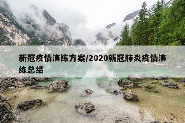 新冠疫情演练方案/2020新冠肺炎疫情演练总结