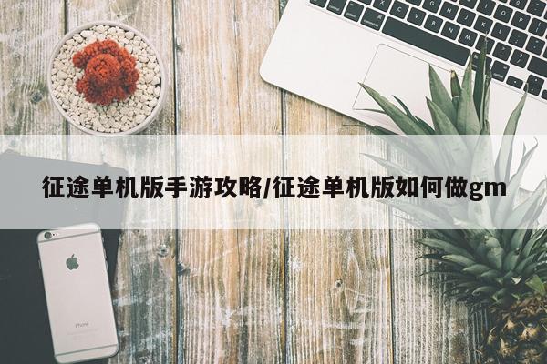 征途单机版手游攻略/征途单机版如何做gm