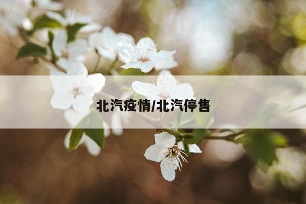 北汽疫情/北汽停售